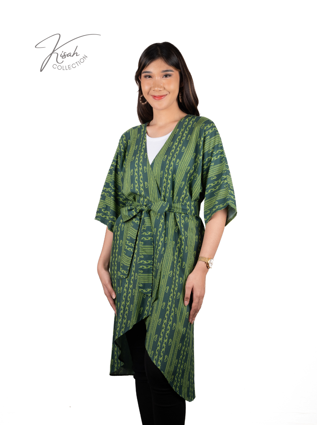 Kimono - Banat Dark Green