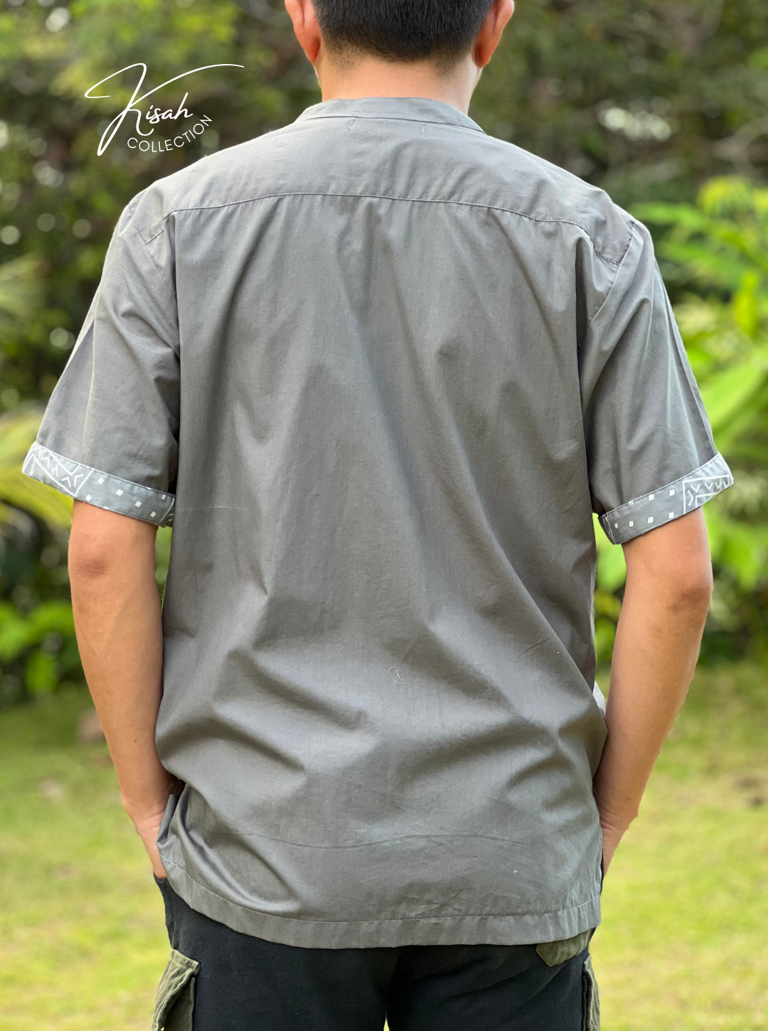 Men's Shirt Pocket - Binonduk Grey