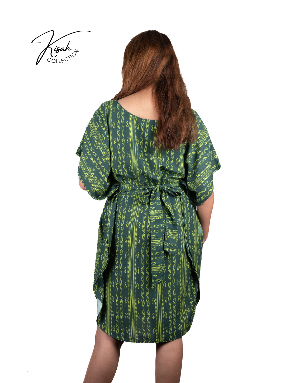 Ruandu Dress - Banat Dark Green