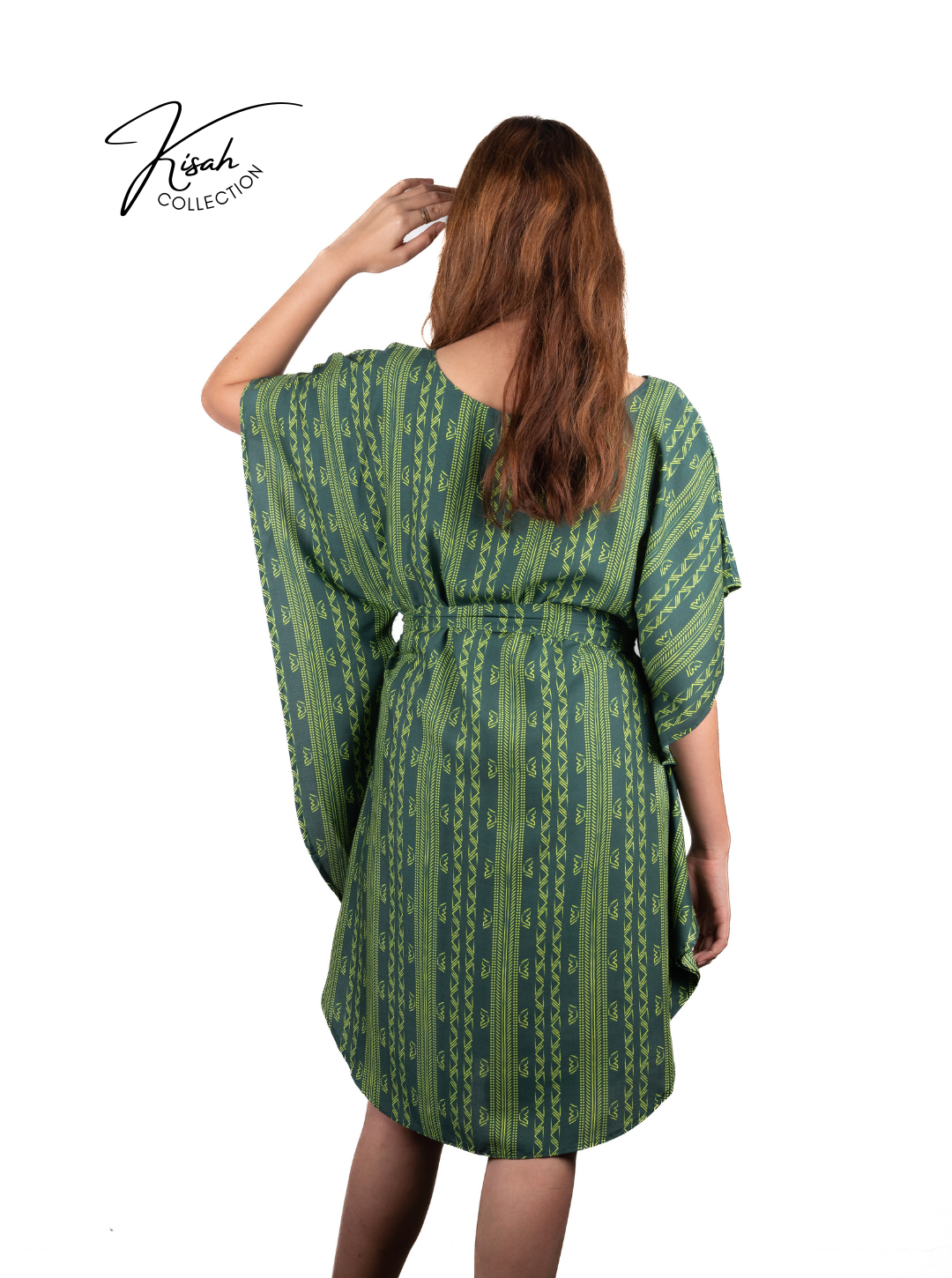 Ruandu Dress - Banat Dark Green