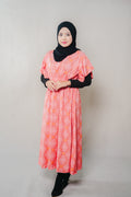 Women’s Flowy Maxi Dress - Kandavai Salmon