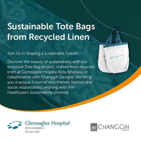 Eco Linen Tote Bag x Gleneagles