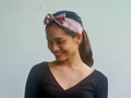 Bow Headband - Binonduk Maroon