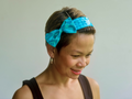Bow Headband - Dastar Turquoise