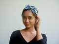 Bow Headband - Dastar Grey