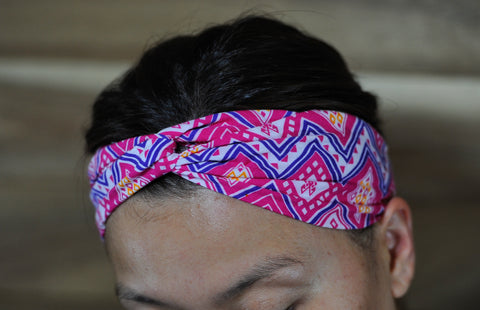 Turban Headband - Inompoling Pink